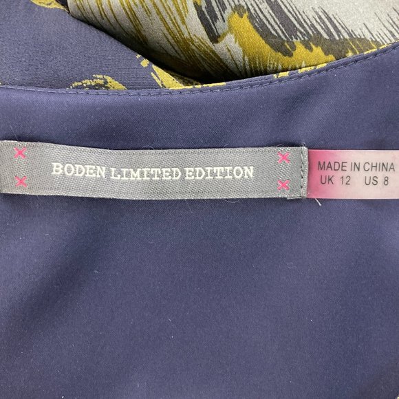 Boden Limited Edition Silk Dress Size 8 - Picture 6 of 8